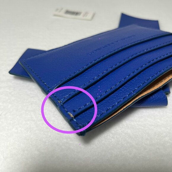 Banana Republic Card Holder with Bow/Knot in Electric Blue - Picture 7 of 7